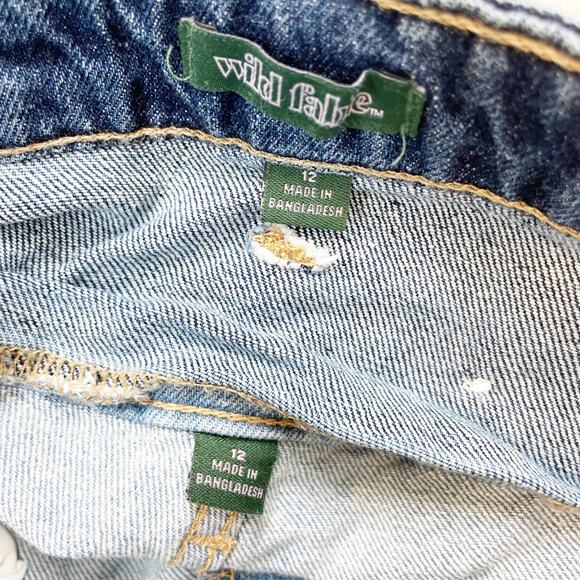 Wild Fable Women's Light Wash High-Rise Straight-Leg Jeans Size 12 - Picture 4 of 5